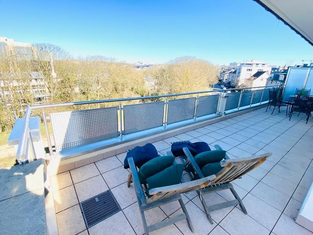 Big Penthouse 2 Bedrooms In Center With Parking And Largeterrace-41 Luxembourg Apartment